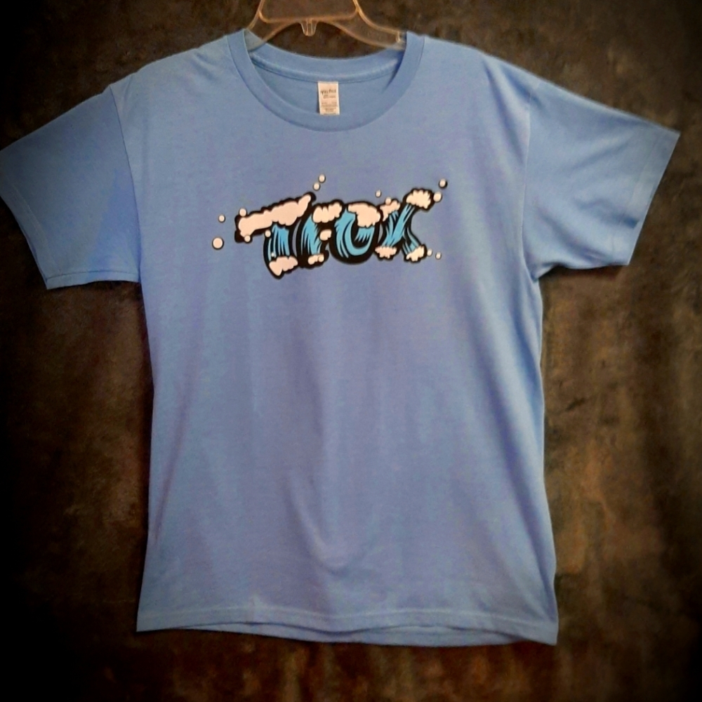 Fox, T- Shirt Blue, Size M